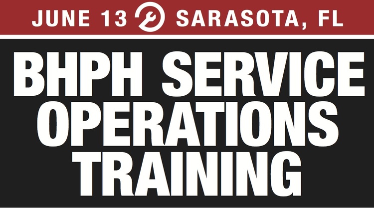 BHPH Service Operations Training School June 2018