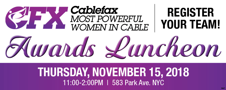 Cablefax Most Powerful Women Luncheon 2018