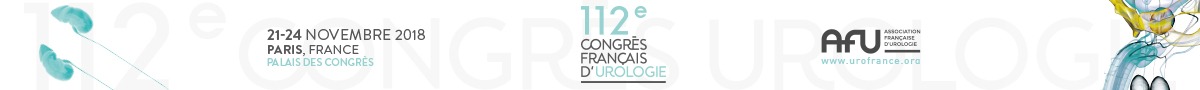 112ème congrès français d'urologie