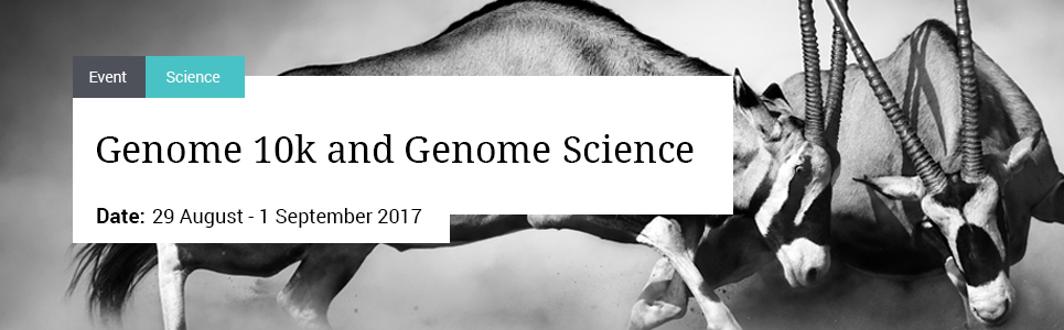 Genome 10K and Genome Science Conference 2017