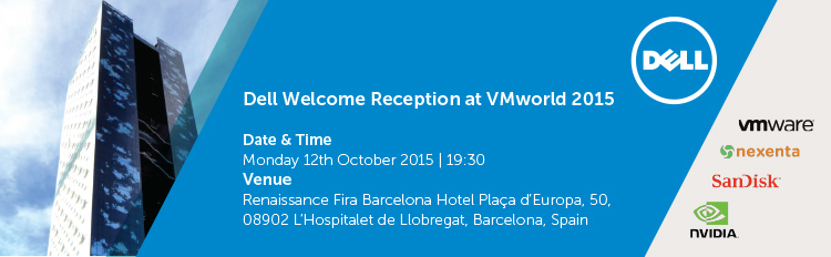 VMworld 2015 - Dell Welcome Reception
