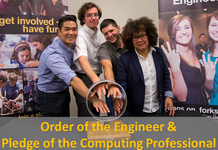 Poly Spring 2018 Order of the Engineer and The Pledge of the Computing Professional (Copy)