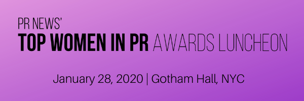 PRNEWS' Top Women in PR Awards Luncheon 2020