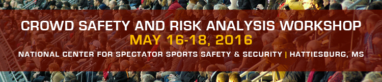 Crowd Safety and Risk Analysis Workshop