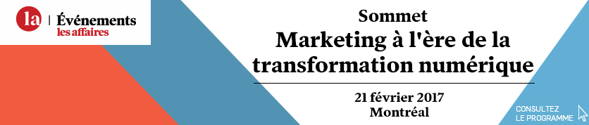 Conférence Sommet Marketing à l'ère de la transformation numérique  - 21 février 2017