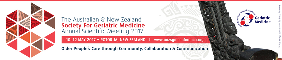 The Australian and New Zealand Society for Geriatric Medicine Annual Scientific Meeting 2017