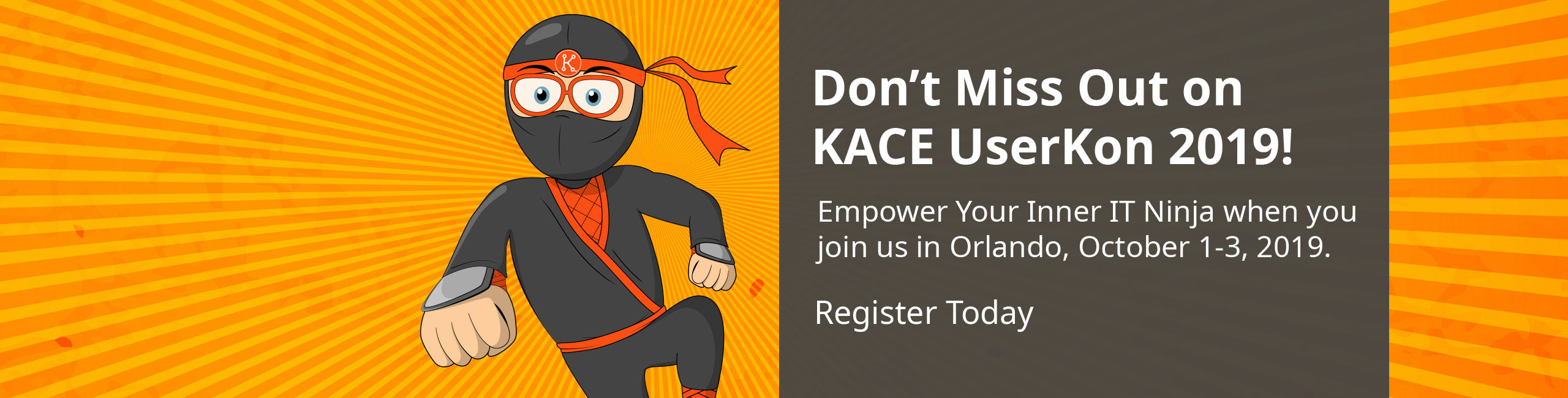 KACE UserKon 2019 Registration