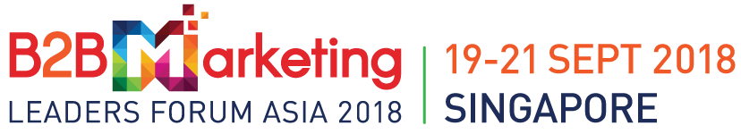 B2B Marketing Leaders Forum ASIA 2018