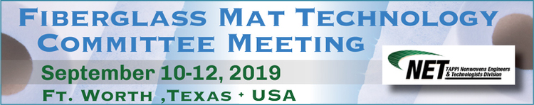 2019 Fiberglass Mat Technology Committee Meeting