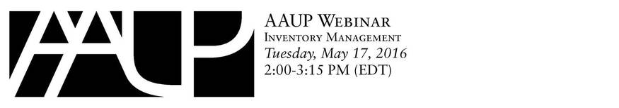 AAUP Webinar: Inventory Management