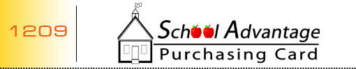 School Advantage Purchasing Card logo