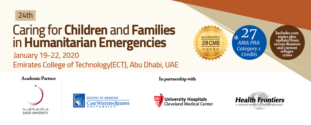 24th Caring for Children and Families in Humanitarian Emergencies _January 19 - 22, 2020 POST TEST