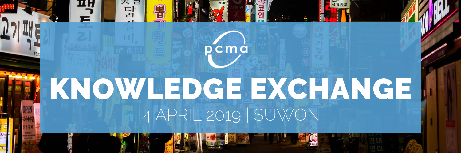 2019 PCMA Knowledge Exchange Suwon S. Korea