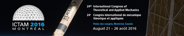 24th International Congress of Theoretical and Applied Mechanics (ICTAM 2016)