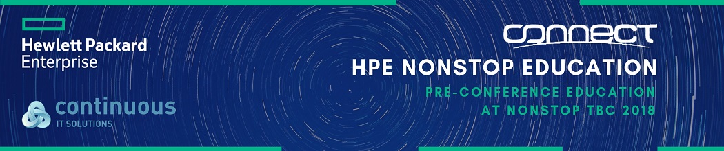 HPE NonStop Education Courses at NonStop TBC 2018 - Pre-Conference 