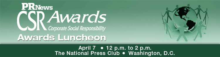 PR News’ CSR Awards Luncheon- April 7, 2014