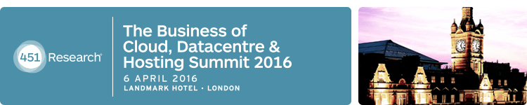 The Business of Cloud, Datacentre and Hosting Executive Summit, London, 2016