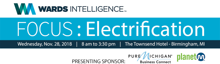 Wards Intelligence FOCUS: Electrification Conference