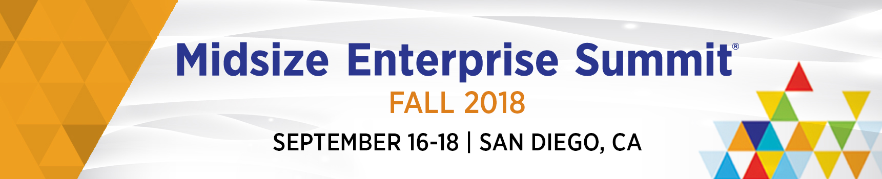 Midsize Enterprise Summit Fall 2018