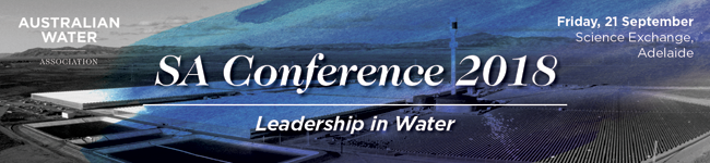 SA STATE CONFERENCE 2018 - LEADERSHIP IN WATER