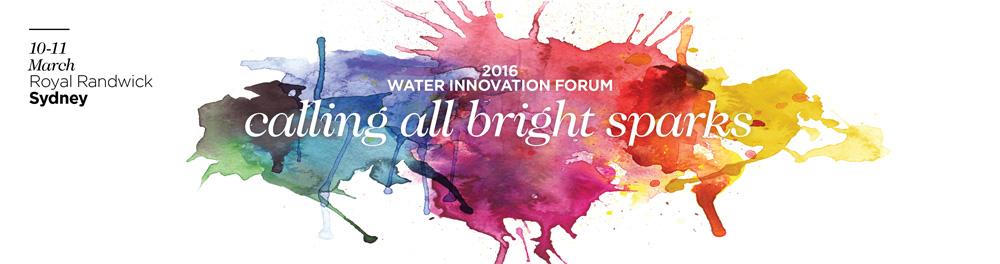 Water Innovation Forum & Expo 2016