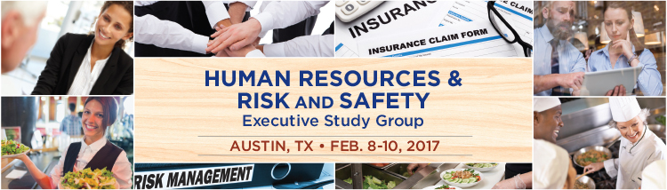 HR and Risk and Safety Managers Winter 2017 Meeting