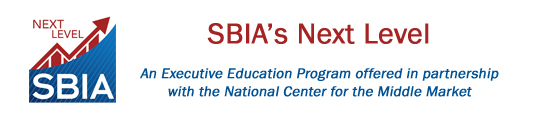 2018 SBIA's Next Level Executive Education 