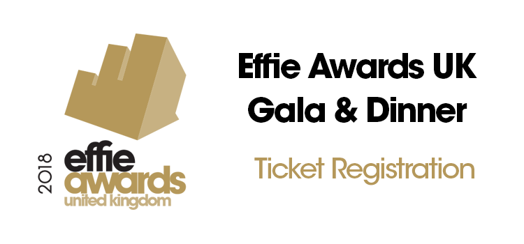 2018 Effie UK Awards Gala & Dinner