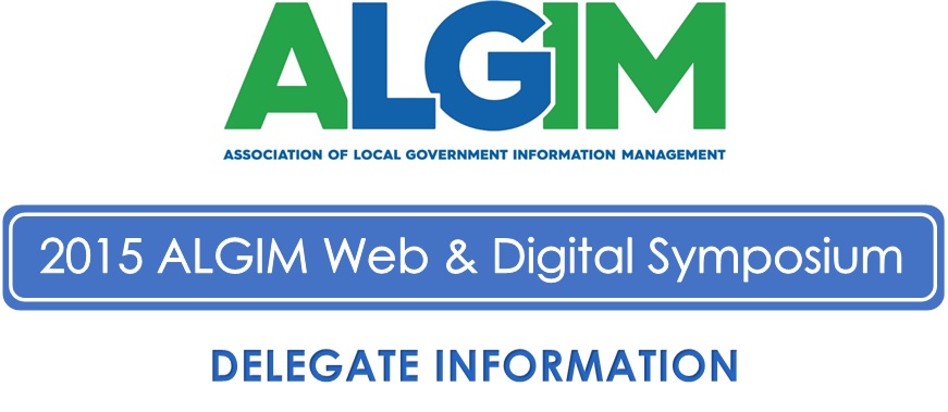 2015 ALGIM Web & Digital Symposium