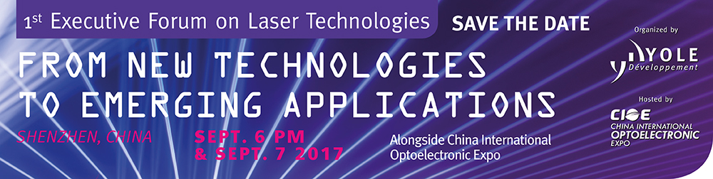 1st Executive Forum on Laser Technologies: From New Technologies to Emerging Applications