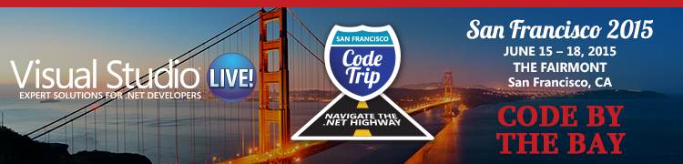 Visual Studio Live San Francisco 2015