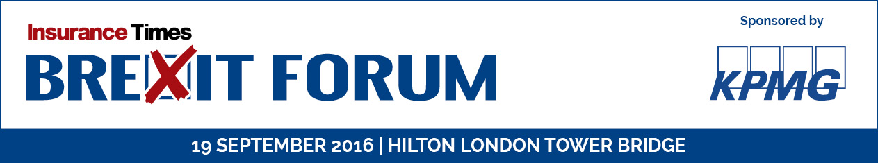 Insurance Times Brexit Forum sponsored by KPMG