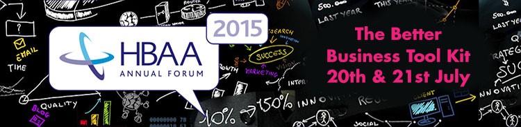 HBAA Annual Forum 2015 - The Better Business Tool Kit