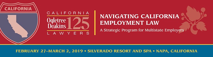 Navigating California Employment Law 2019